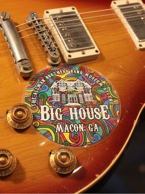 Allman Brothers Band Museum at the Big House Macon GA Music Decal Sticker
